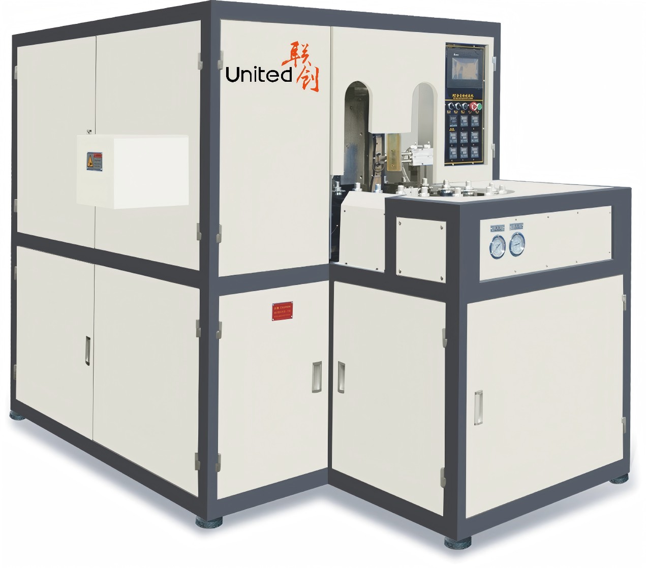  Hand Feeding Preform Automatic Blowing Machine 